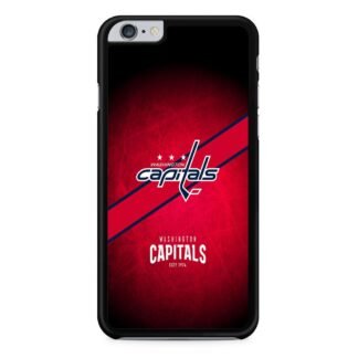 Washington Capitals Dark Logo Cover iPhone 6 / 6S / 6 Plus / 6S Plus Case