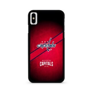 Washington Capitals Dark Logo Cover iPhone X / XR / XS / XS Max Case