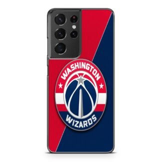 Washington Wizards Carbon Logo Samsung Galaxy S21 / S21 Plus / S21 Ultra / S21 FE Case