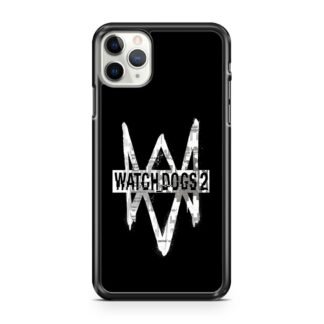 Watch Dogs 2 Black Logo iPhone 12 / 12 Pro / 12 Pro Max / 12 Mini Case