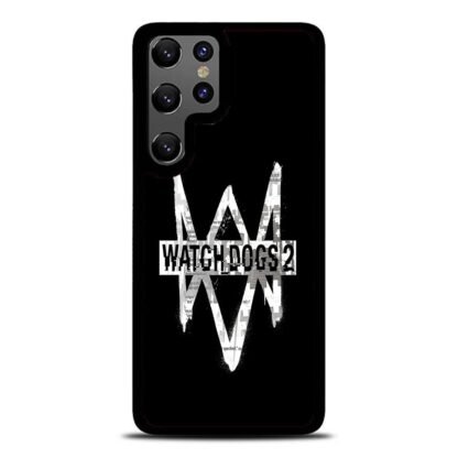 Watch Dogs 2 Black Logo Samsung Galaxy S25 / S25 Plus / S25 Ultra Case