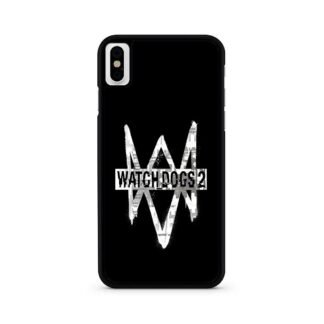 Watch Dogs 2 Black Logo iPhone X / XR / XS / XS Max Case