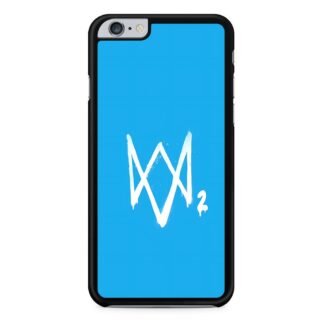 Watch Dogs 2 Sky Blue Logo iPhone 6 / 6S / 6 Plus / 6S Plus Case