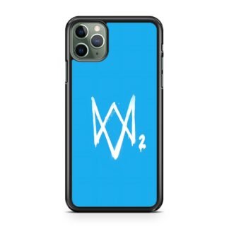 Watch Dogs 2 Sky Blue Logo iPhone 11 / 11 Pro / 11 Pro Max Case