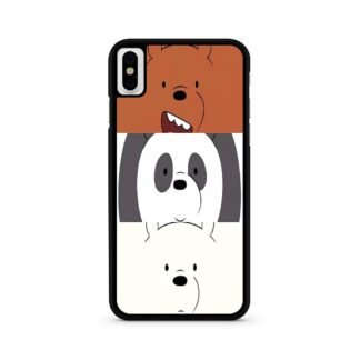 We Bare Bears Face iPhone X / XR / XS / XS Max Case