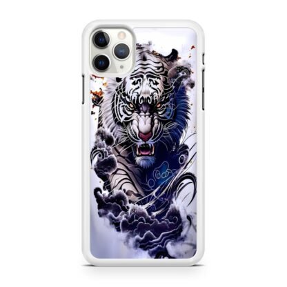 White Tiger Cloud Smoke iPhone 12 / 12 Pro / 12 Pro Max / 12 Mini Case - Image 2