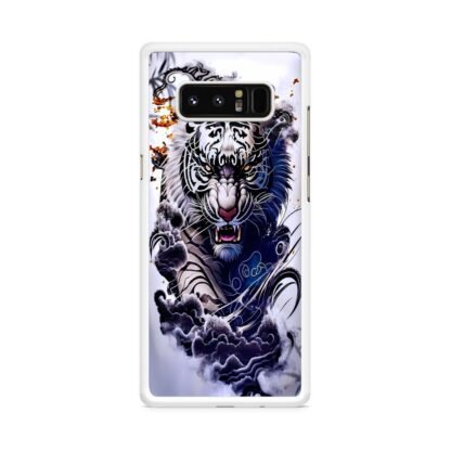 White Tiger Cloud Smoke Samsung Galaxy Note 8 Case - Image 2