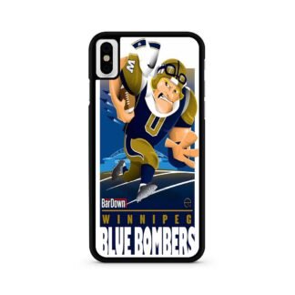 Winnipeg Blue Bombers NFL Team iPhone X / XR / XS / XS Max Case