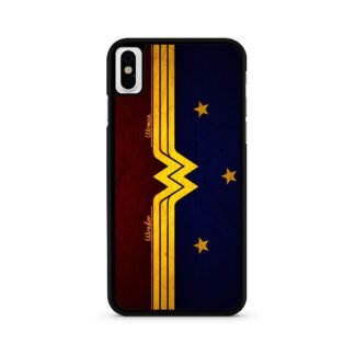 Wonder Woman Red Blue Logo iPhone X / XR / XS / XS Max Case