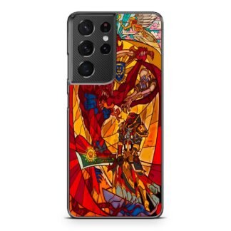 World of Warcraft Dragon Knight Mosaic Samsung Galaxy S21 / S21 Plus / S21 Ultra / S21 FE Case