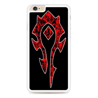 World of Warcraft Horde Red Black Logo iPhone 6 / 6S / 6 Plus / 6S Plus Case - Image 2