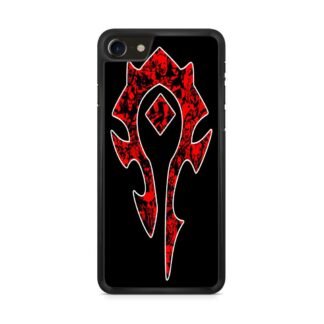 World of Warcraft Horde Red Black Logo iPhone 7 / 8 / SE 2020 / SE 2022 Case