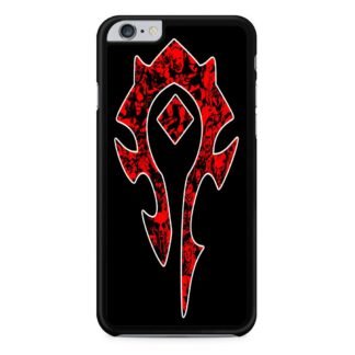 World of Warcraft Horde Red Black Logo iPhone 6 / 6S / 6 Plus / 6S Plus Case