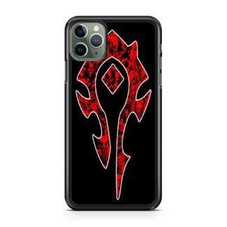 World of Warcraft Horde Red Black Logo iPhone 11 / 11 Pro / 11 Pro Max Case
