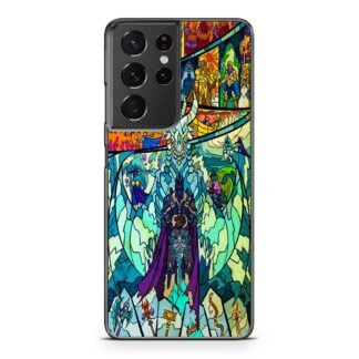 World of Warcraft Wrath of The Lich King Mosaic Samsung Galaxy S21 / S21 Plus / S21 Ultra / S21 FE Case