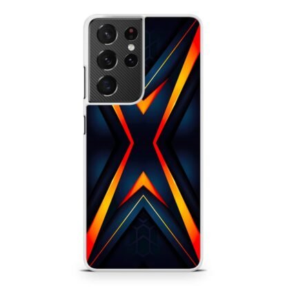 X Flame Neon Shield Cover Samsung Galaxy S21 / S21 Plus / S21 Ultra / S21 FE Case - Image 2