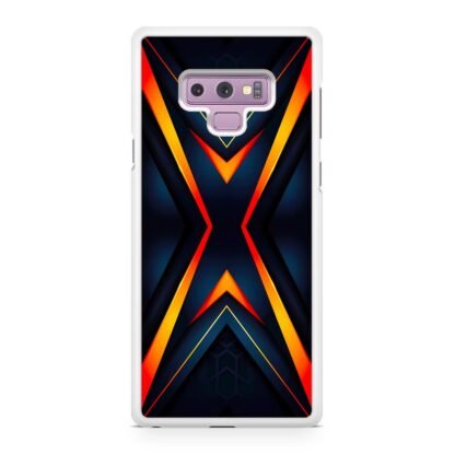 X Flame Neon Shield Cover Samsung Galaxy Note 9 Case - Image 2