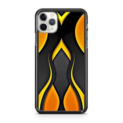 Yellow Black Modern Abstract iPhone 12 / 12 Pro / 12 Pro Max / 12 Mini Case