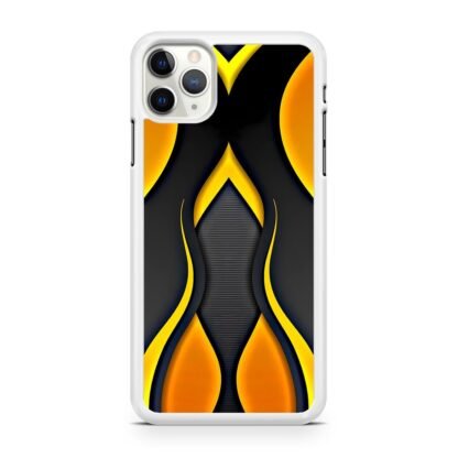 Yellow Black Modern Abstract iPhone 12 / 12 Pro / 12 Pro Max / 12 Mini Case - Image 2