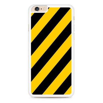 Yellow Black Stripe iPhone 6 / 6S / 6 Plus / 6S Plus Case - Image 2