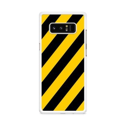 Yellow Black Stripe Samsung Galaxy Note 8 Case - Image 2