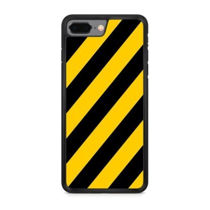 Yellow Black Stripe iPhone 7 Plus / 8 Plus Case