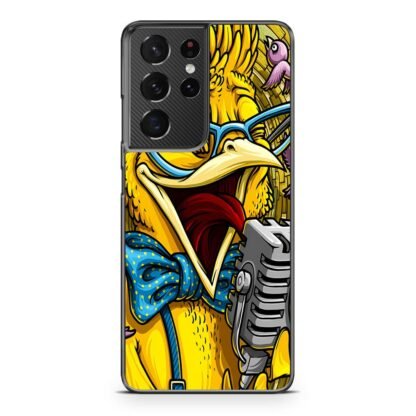Yellow Parrot Sing Samsung Galaxy S21 / S21 Plus / S21 Ultra / S21 FE Case