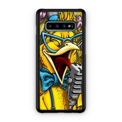 Yellow Parrot Sing Samsung Galaxy S10 / S10e / S10 Plus / S10 5G Case