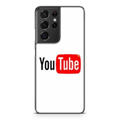 YouTube Logo Samsung Galaxy S21 / S21 Plus / S21 Ultra / S21 FE Case