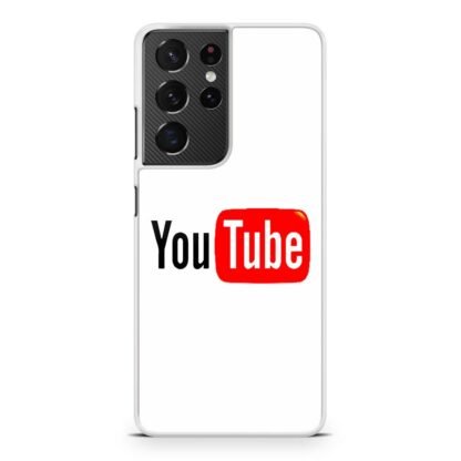YouTube Logo Samsung Galaxy S21 / S21 Plus / S21 Ultra / S21 FE Case - Image 2