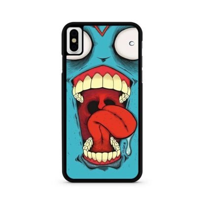 Zombie Scream Face iPhone X / XR / XS / XS Max Case