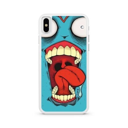 Zombie Scream Face iPhone X / XR / XS / XS Max Case - Image 2