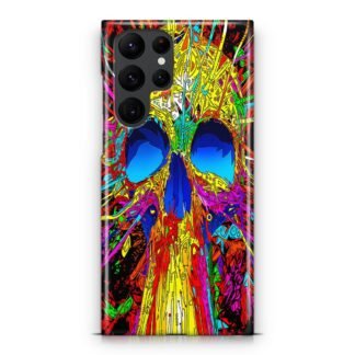 Abstract Colorful Skull Samsung Galaxy S25 / S25 Plus / S25 Ultra 3D Case