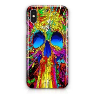 Abstract Colorful Skull iPhone X / XR / XS / XS Max 3D Case