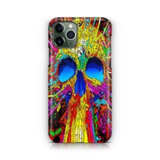 Abstract Colorful Skull iPhone 11 / 11 Pro / 11 Pro Max 3D Case