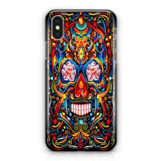 Abstract Skull Art iPhone X / XR / XS / XS Max 3D Case