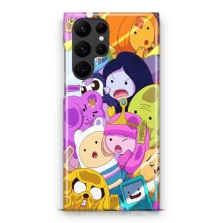 Adventure Time All Character Glass Samsung Galaxy S25 / S25 Plus / S25 Ultra 3D Case