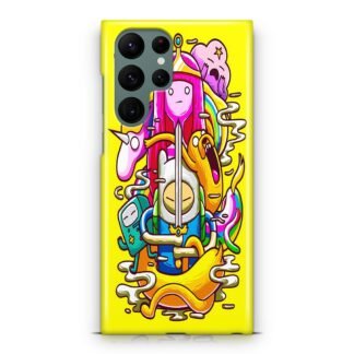 Adventure Time Characters Finn Sword Samsung Galaxy S23 / S23 Plus / S23 Ultra / S23 FE 3D Case