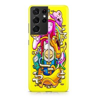 Adventure Time Characters Finn Sword Samsung Galaxy S21 / S21 Plus / S21 Ultra / S21 FE 3D Case