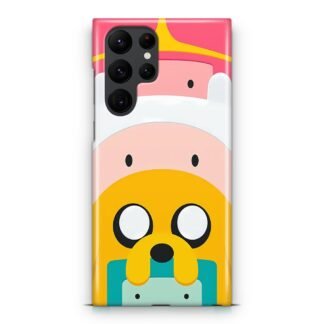 Adventure Time Characters Head Samsung Galaxy S25 / S25 Plus / S25 Ultra 3D Case