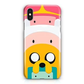 Adventure Time Characters Head iPhone X / XR / XS / XS Max 3D Case