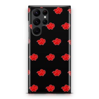 Akatsuki Red Cloud Logo Samsung Galaxy S25 / S25 Plus / S25 Ultra 3D Case