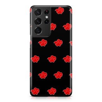 Akatsuki Red Cloud Logo Samsung Galaxy S21 / S21 Plus / S21 Ultra / S21 FE 3D Case