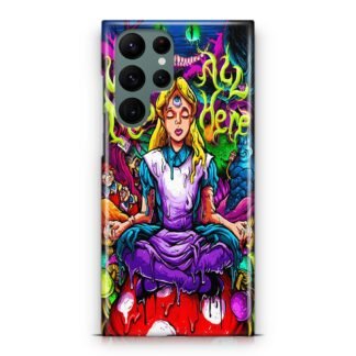 Alice In Wonderland Horror Samsung Galaxy S23 / S23 Plus / S23 Ultra / S23 FE 3D Case