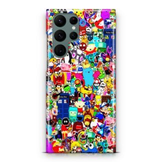 All Character Game And Movie Collage Samsung Galaxy S23 / S23 Plus / S23 Ultra / S23 FE 3D Case