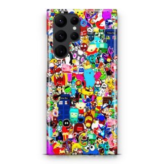 All Character Game And Movie Collage Samsung Galaxy S25 / S25 Plus / S25 Ultra 3D Case