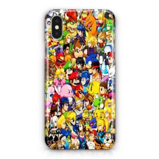 All Game Character Versus iPhone X / XR / XS / XS Max 3D Case