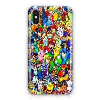 All Game Characters Smash iPhone X / XR / XS / XS Max 3D Case