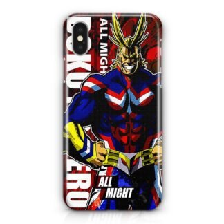 All Might My Hero Academia iPhone X / XR / XS / XS Max 3D Case