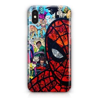 Amazing Spider Man Comic iPhone X / XR / XS / XS Max 3D Case